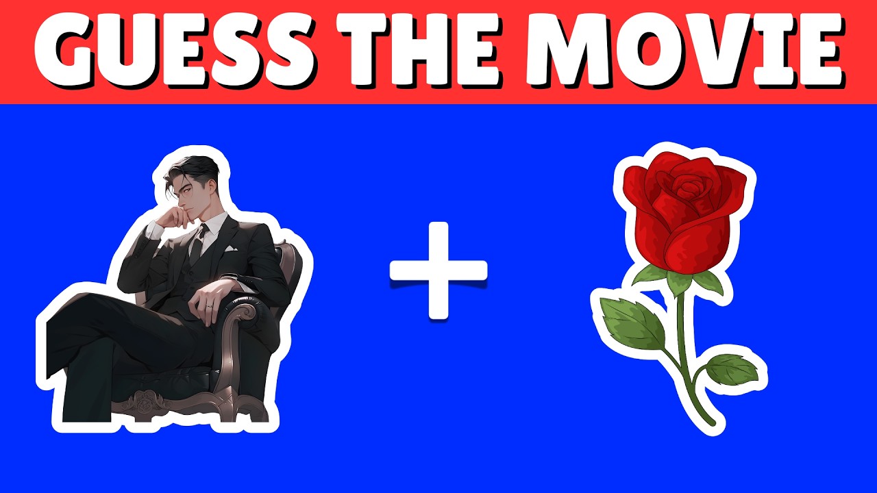 Guess the Movie by Emoji 🎬🍿 | Emoji Movie Quiz Challenge