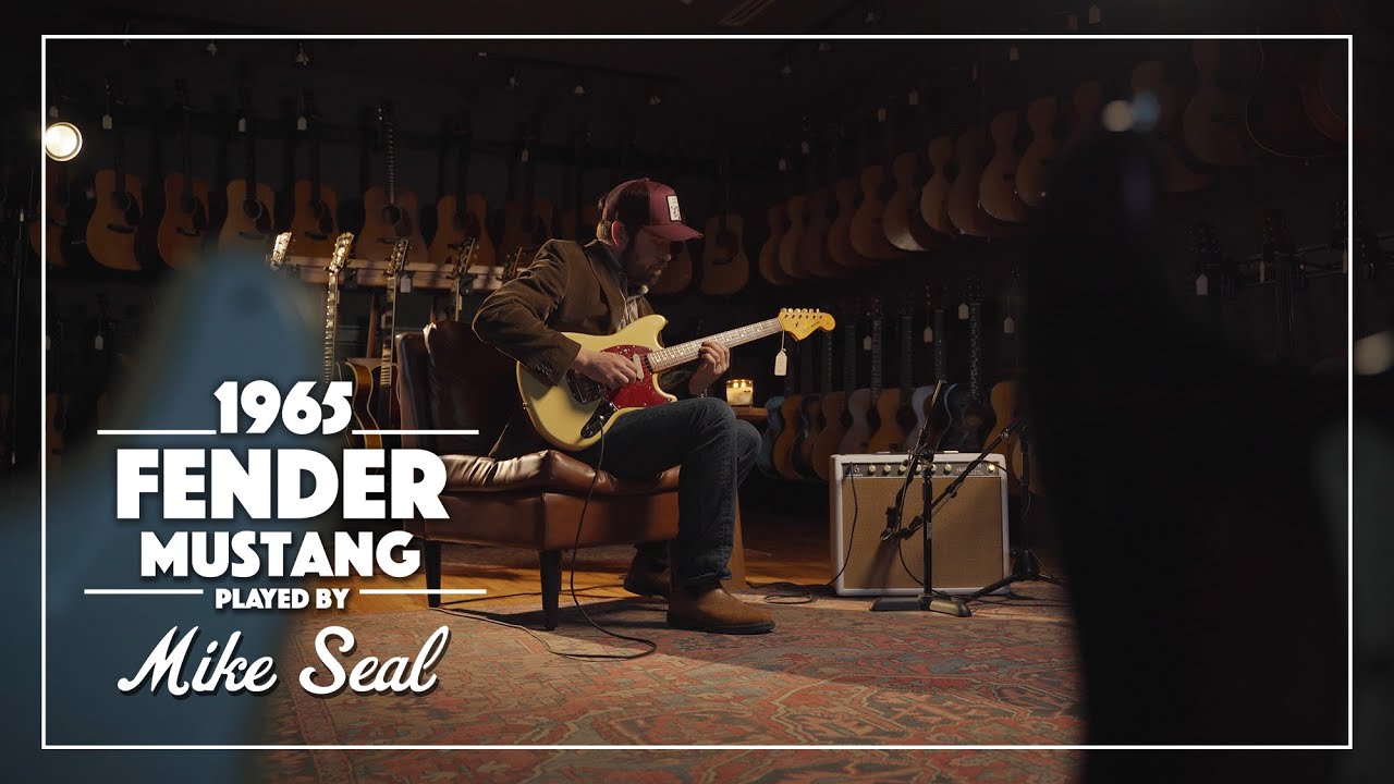 1965 Fender Mustang played by Mike Seal | Live at Carter Vintage Guitars | Nashville, TN