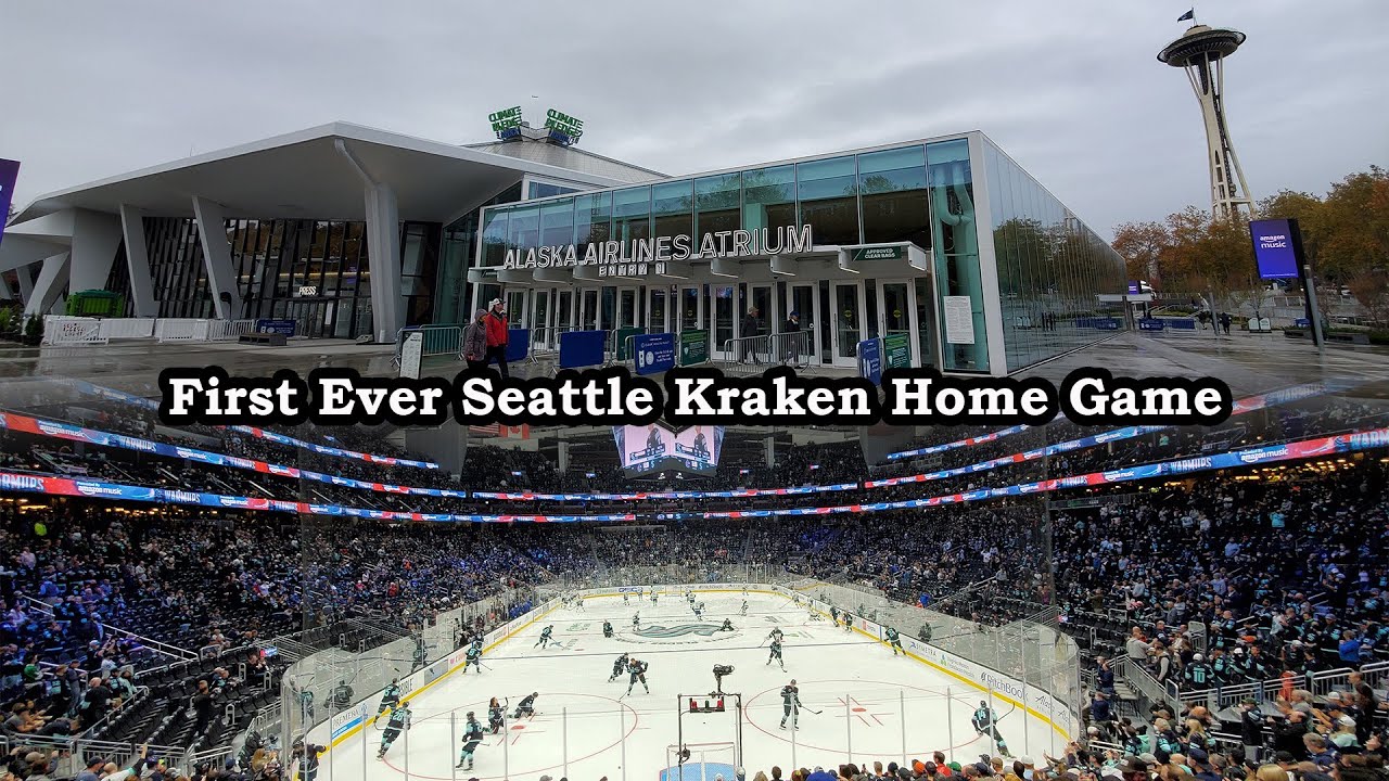 Attending the First Ever Home Game of the Seattle Kraken!