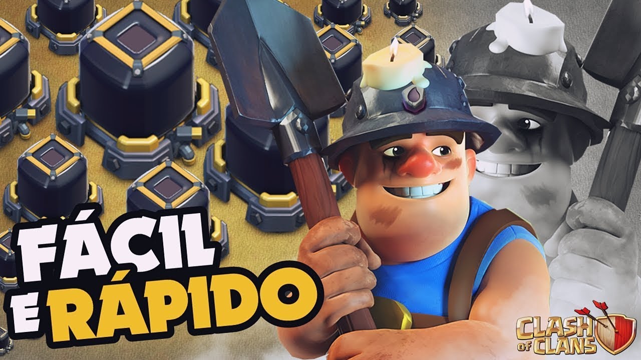 ENGOLE ESSE CHORO,O PROBLEMA ACABOU! PEGUE JÁ SEU ELIXIR NEGRO FÁCIL E RÁPIDO! CLASH OF CLANS