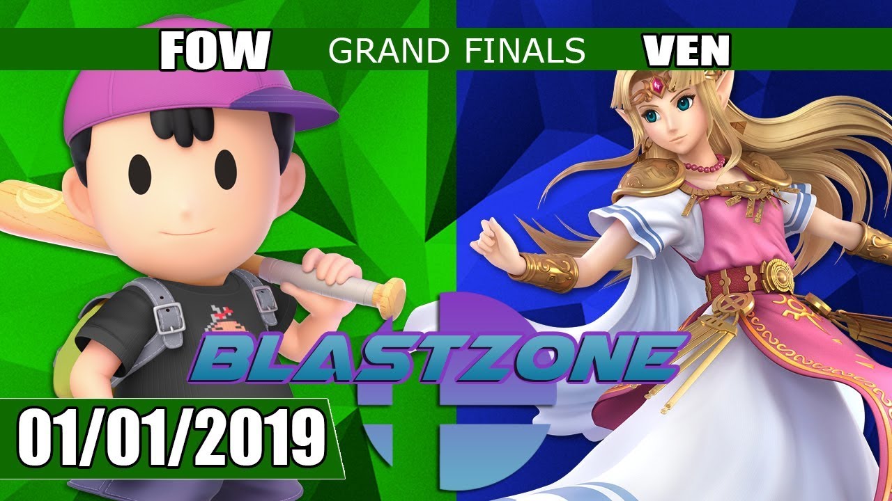 PSG Blastzone: FOW (Ness) vs Sugoi | Ven (Zelda) - Grand Finals