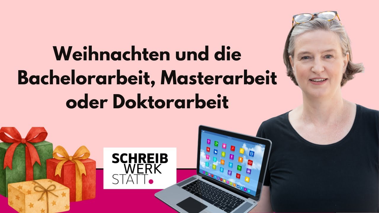 Weihnachten und die Masterarbeit, Bachelorarbeit oder Doktorarbeit