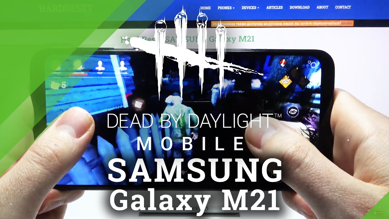Test Gaming Quality on Samsung Galaxy M21 - Dead by Daylight Mobile Gameplay