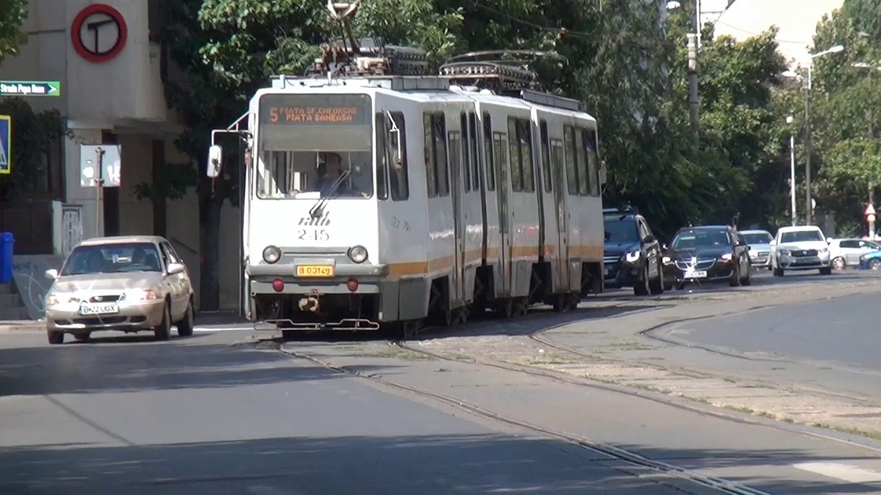 Die Straßenbahn in Bukarest