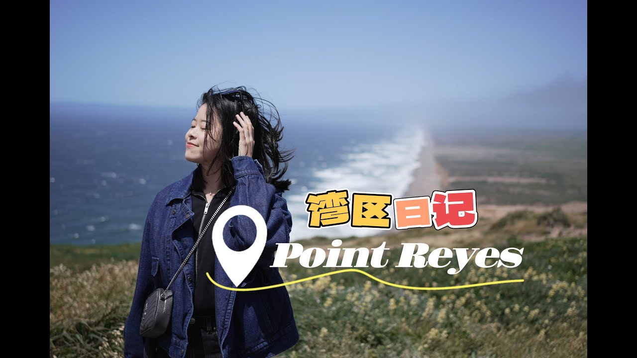 湾区日记#12｜Point Reyes 好美！超治愈的大海｜风速好高｜Trail Hiking