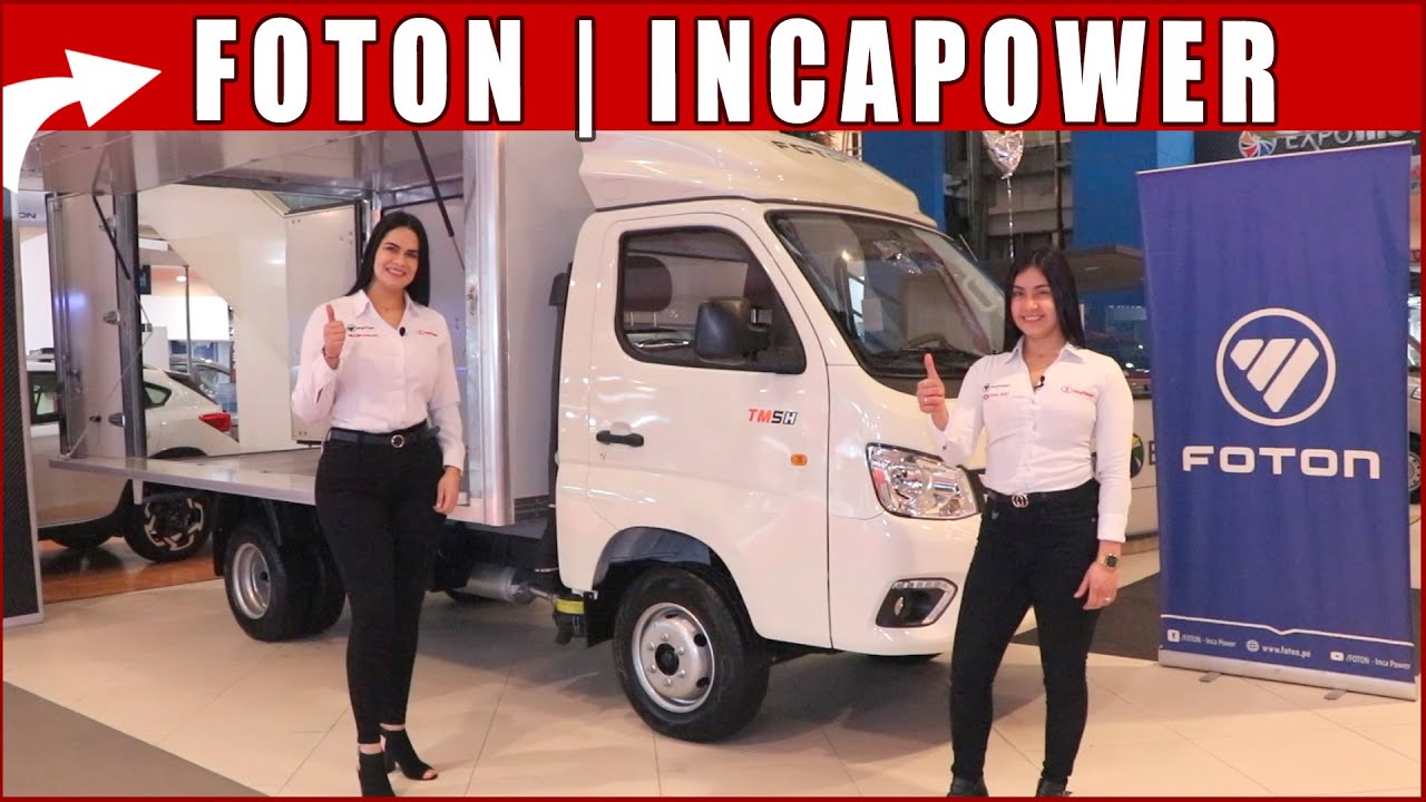 IncaPower y Foton: Descubre la Minitruck Doble Cabina y TM2 Ala de Gaviota