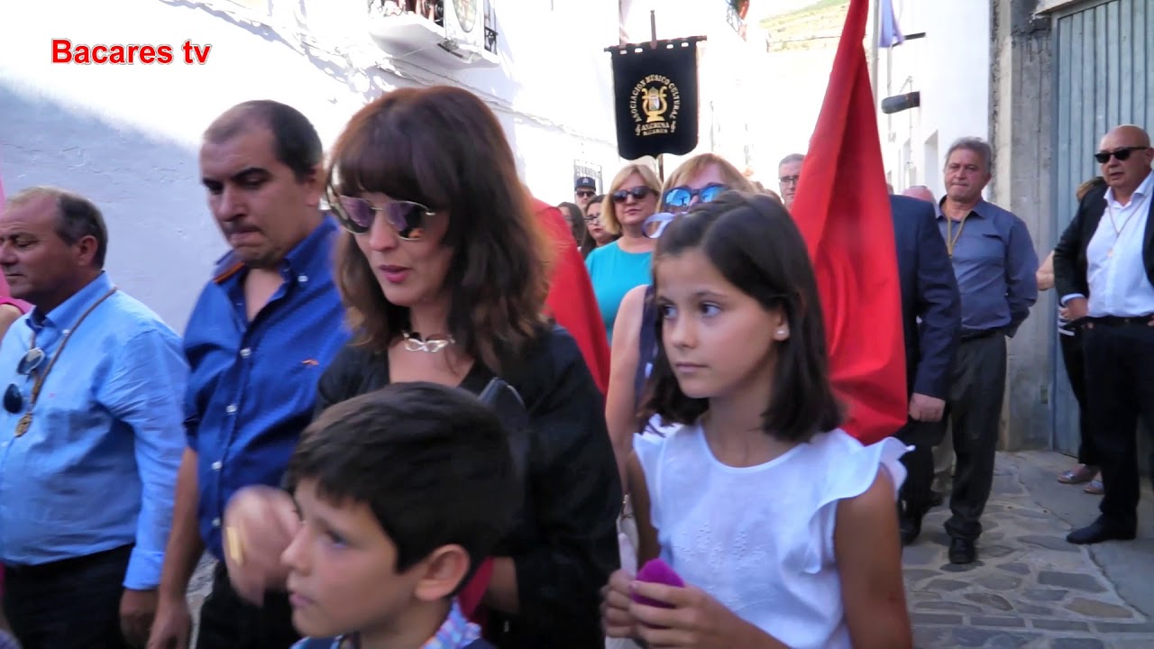 Procesión por las Calles de Bacares de Santo Cristo del Bosque 2017