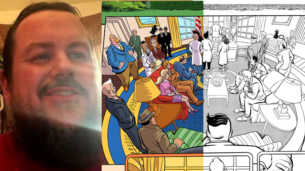 Ben Perkins: The Art of Drawing Complex Crowd Scenes & Sci-Fi Details