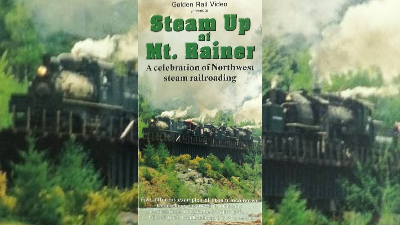 Steam up at Mt Rainier Golden Rail Video