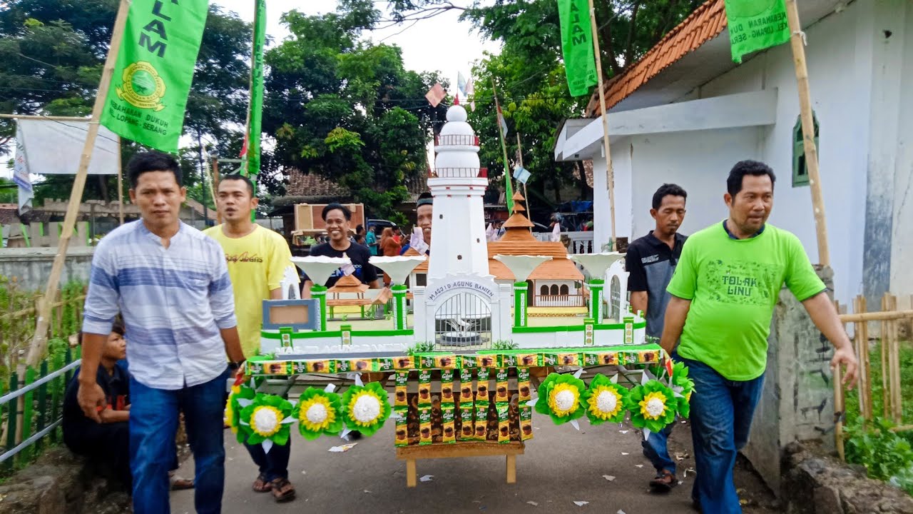 Miniatur Masjid Agung Banten | Maulid Nabi Muhammad Saw 1443 H