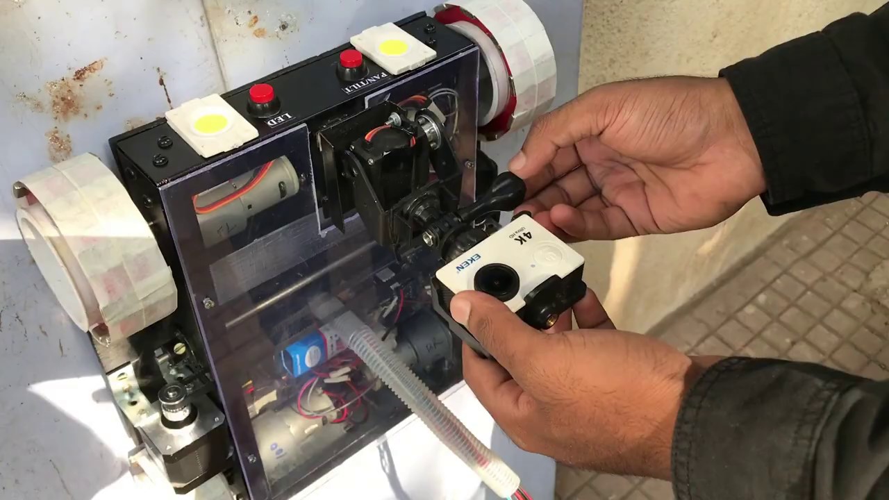 Wall climbing device for Inspection of Large Metallic Surface | BE project |