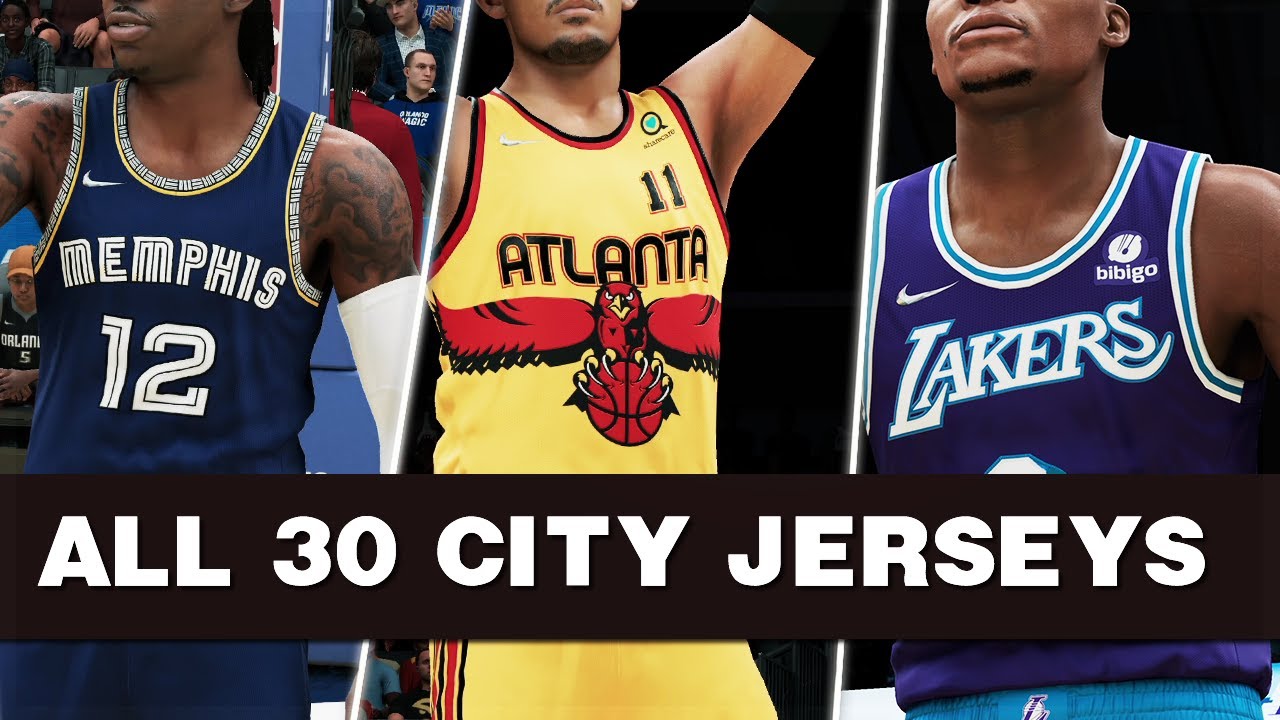 NBA 2K22 - ALL NEW CITY EDITION JERSEYS | Next & Current Gen