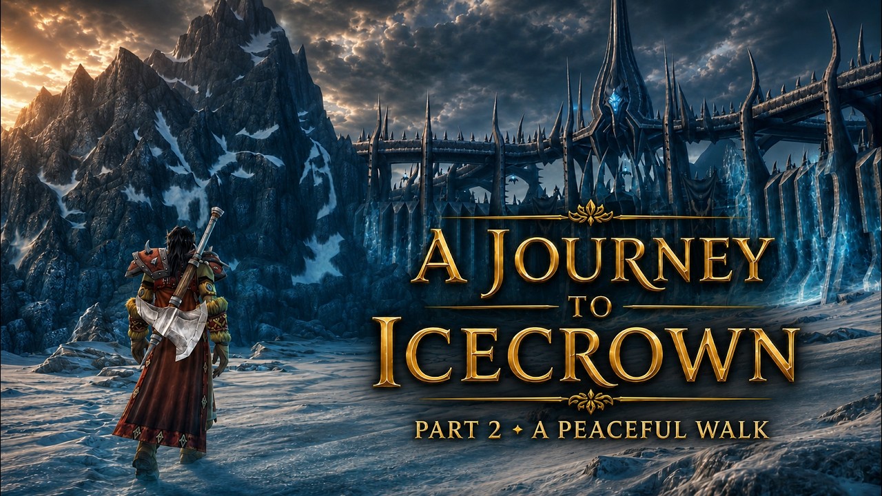 A Peaceful Walk in World of Warcraft - A Journey To Icecrown Citadel | Horde (Part 2)