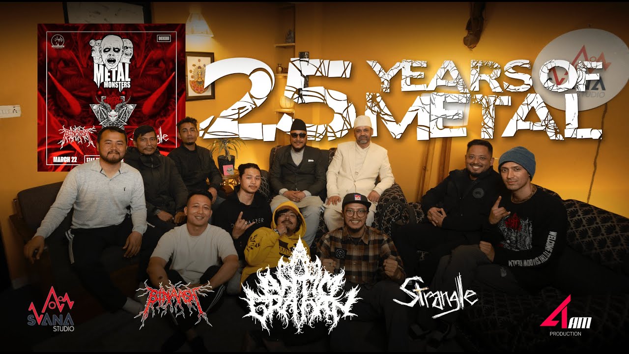 25 Years of Metal History with @AntimGrahan , @Binaashband & @strangle420 | Tuned In At Svana