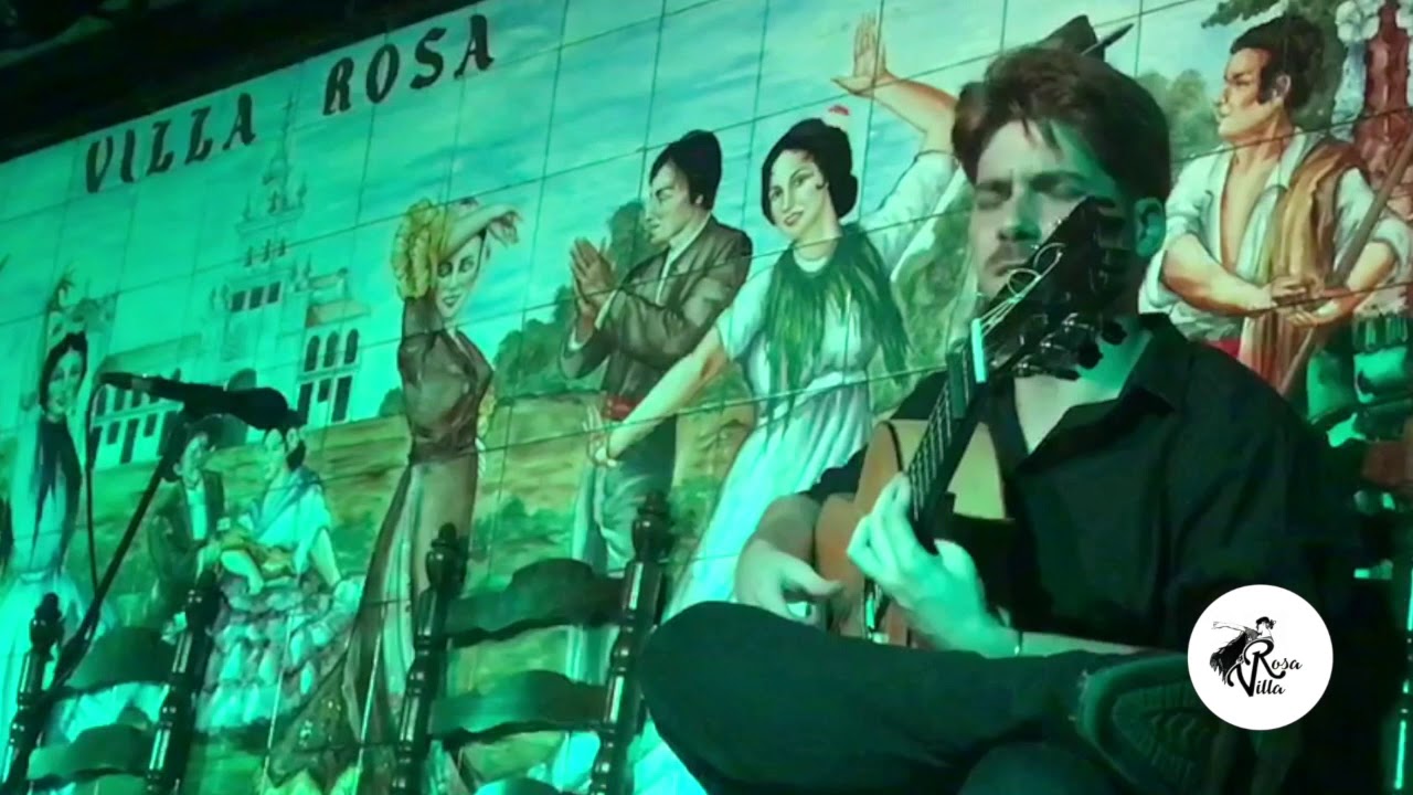 Jos&eacute; El Pelirrojo en Tablao Flamenco Villa Rosa