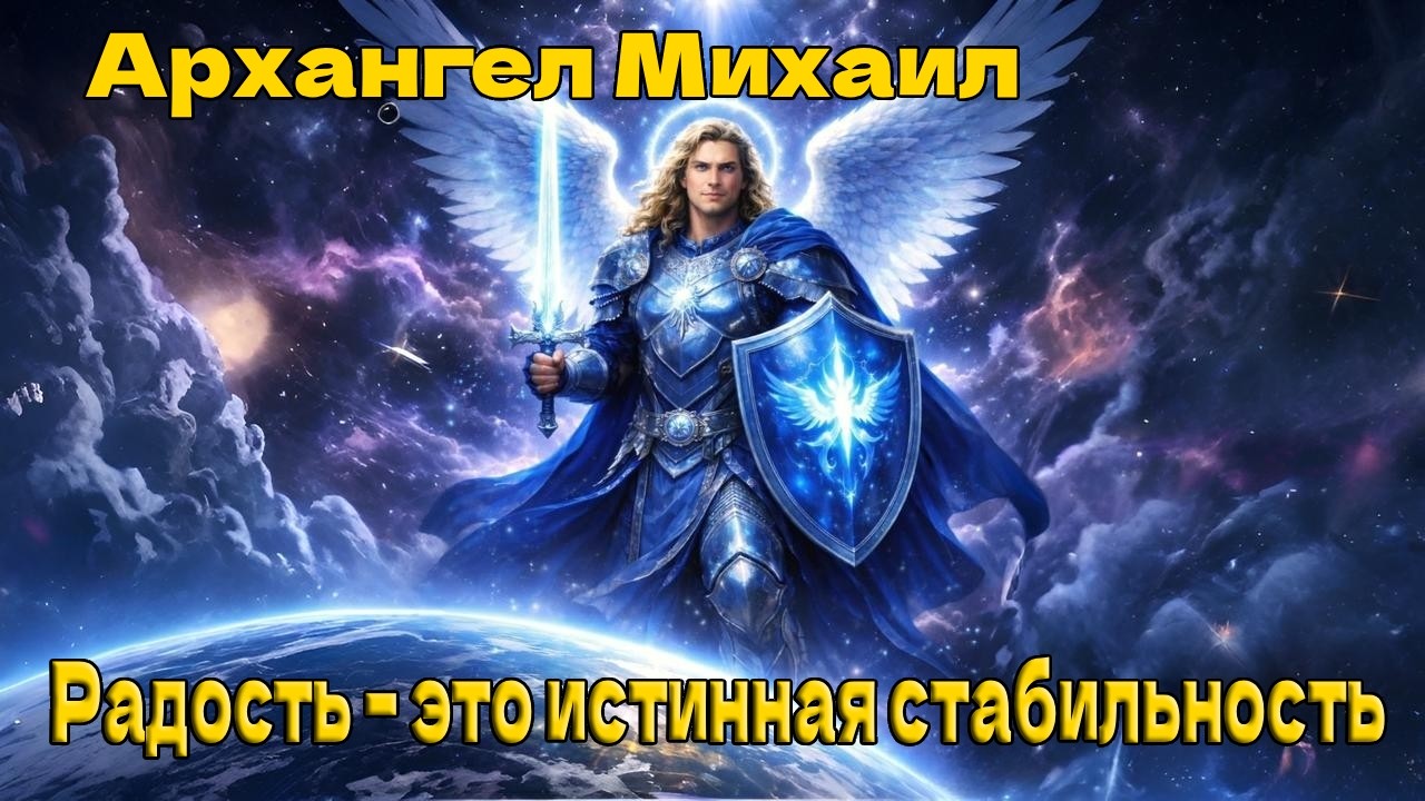 Архангел Михаил: Радость – это истинная стабильность.