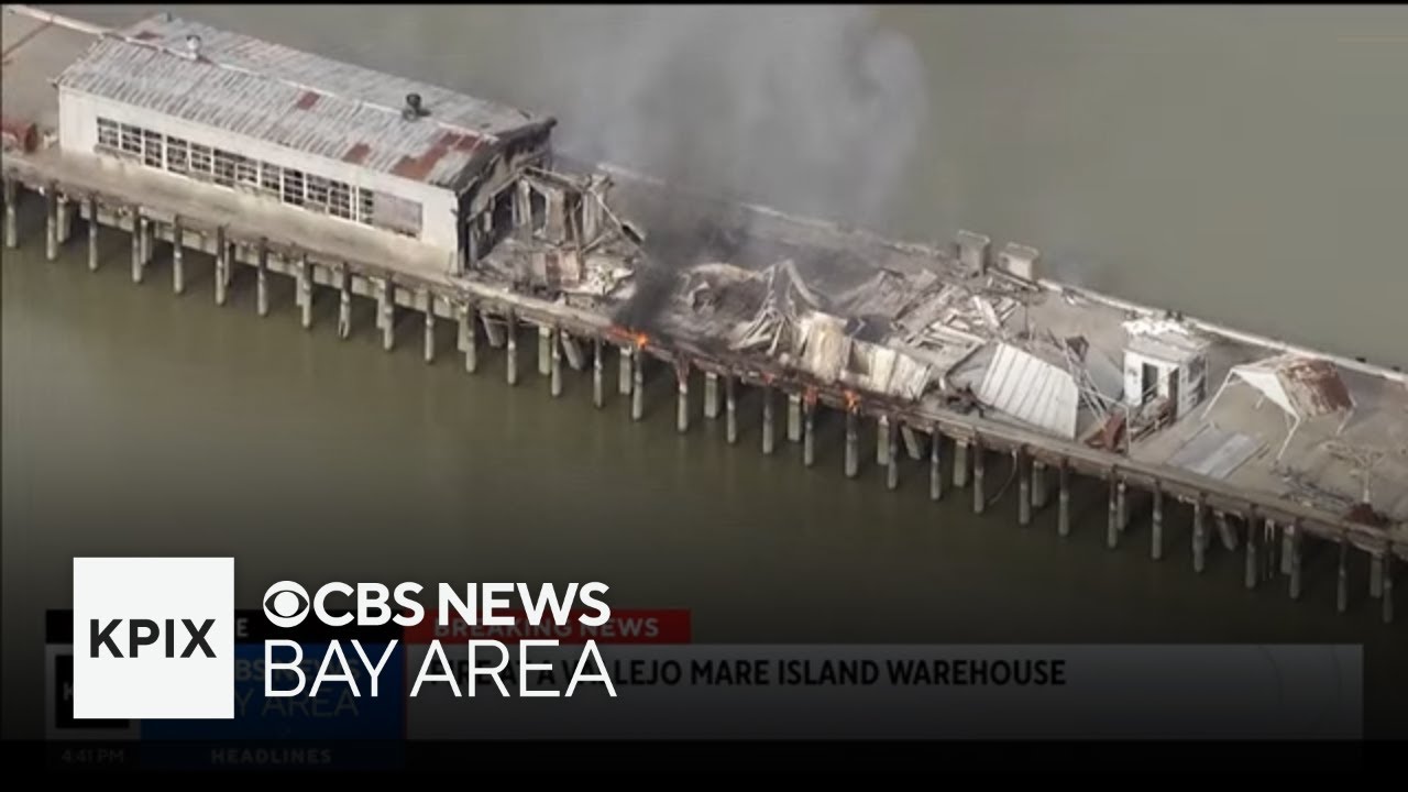 BREAKING LIVE: Fire on Mare Island in Vallejo
