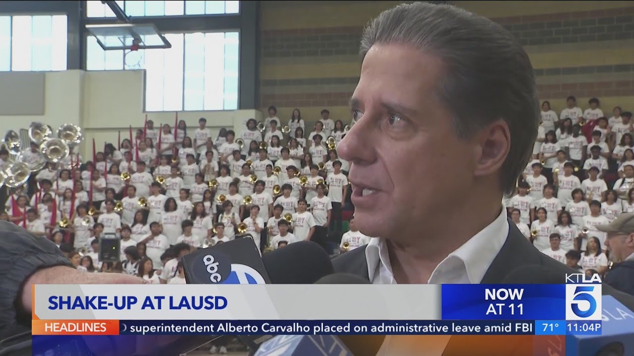 L.A. Unified School District superintendent placed on leave amid FBI investigation