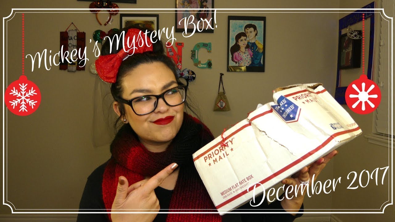 Mickey's Mystery Box, December 2017!!