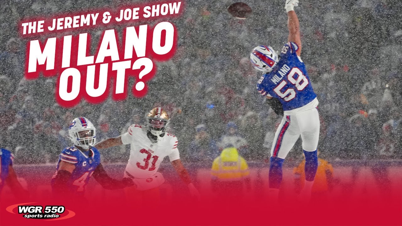 Will The Bills Move Off Matt Milano? Sal Capaccio IN STUDIO! | The Jeremy and Joe Show