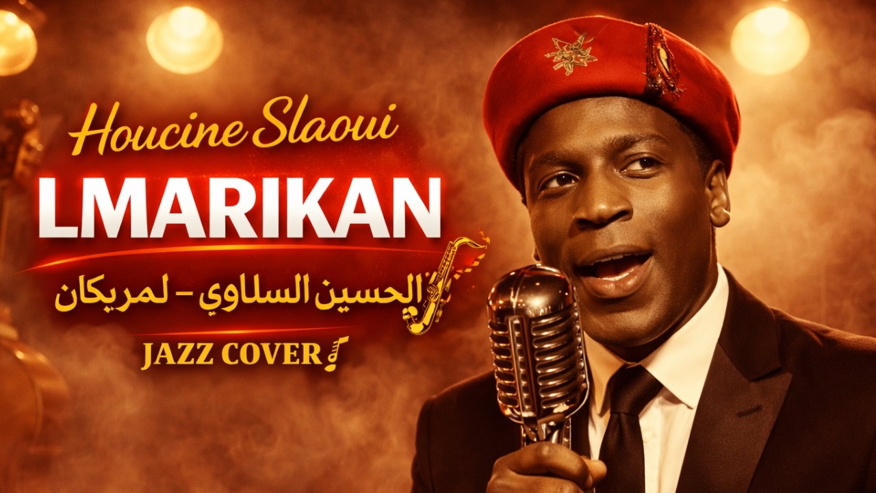 Houcine Slaoui - Lmarikan | Jazz Cover | (الحسين السلاوي - لمريكان )
