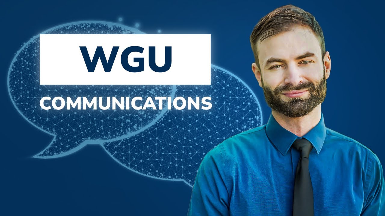New WGU Degree! WGU Communications Degree - Graduate in 6 Months!