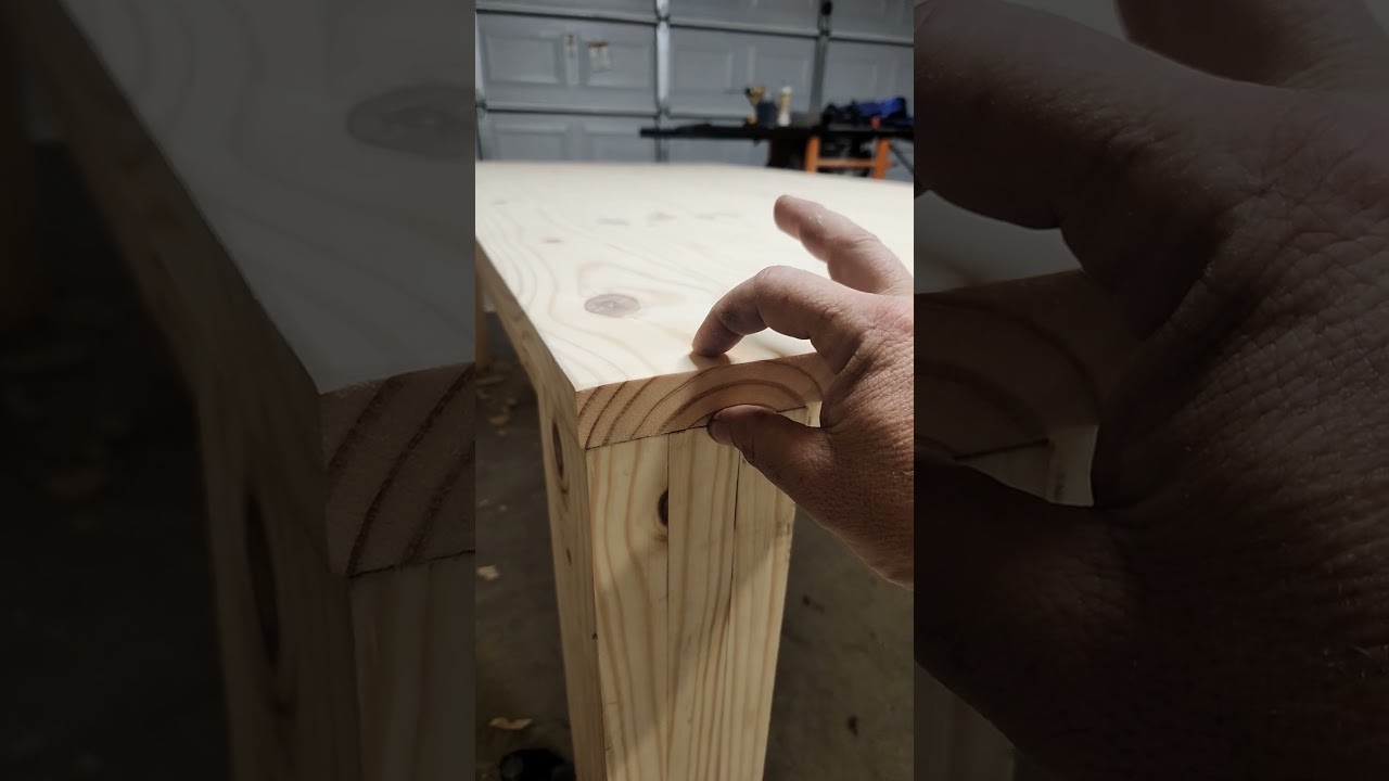 outdoor patio table #woodworking #woodtable