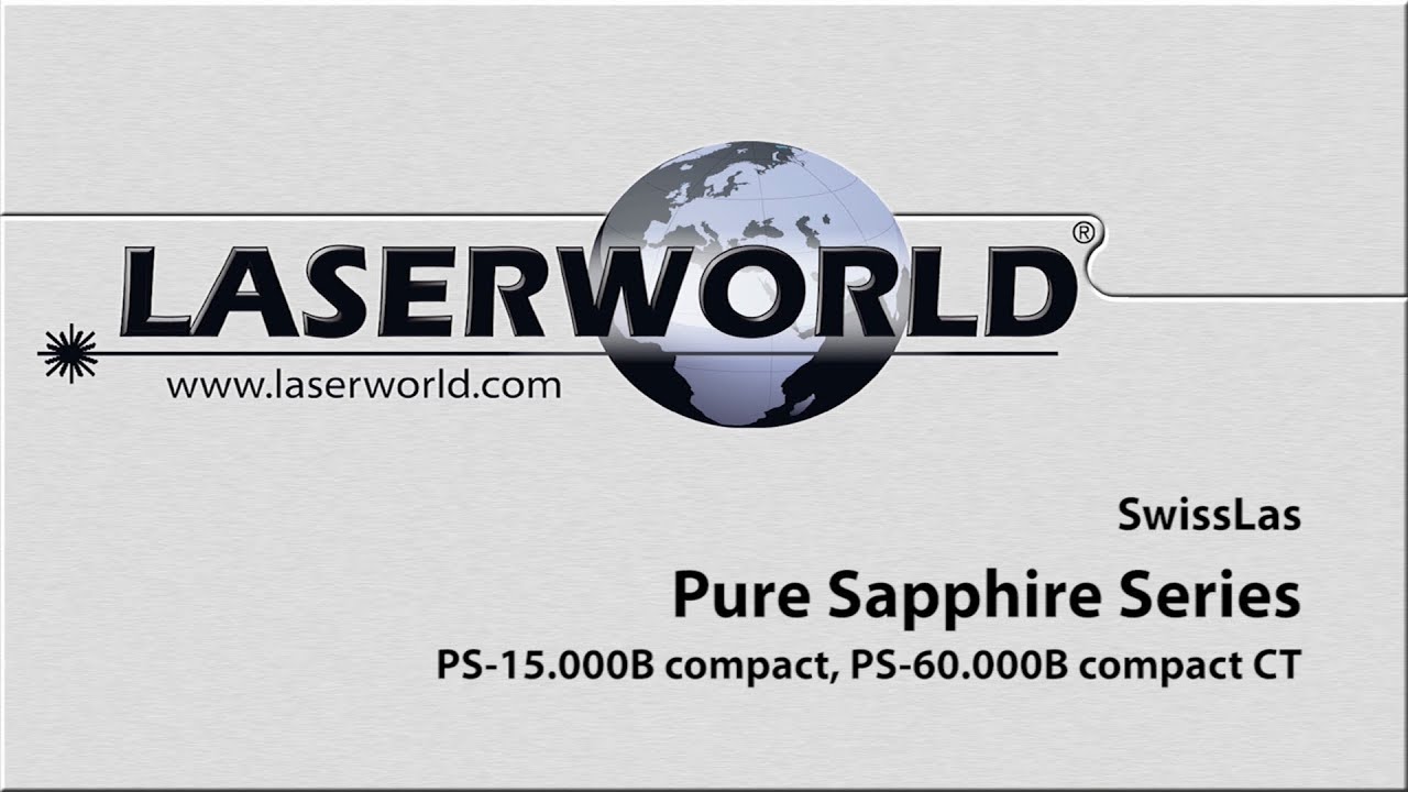 SwissLas Pure Sapphire Series - PS-15.000B compact - PS-60.000B compact CT | Laserworld