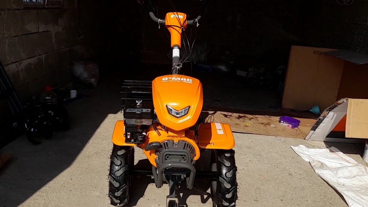 Noul motocultor O'mac MC 8000S 8 cai putere‼️micul OZN🛸preț BOMBĂ🛸