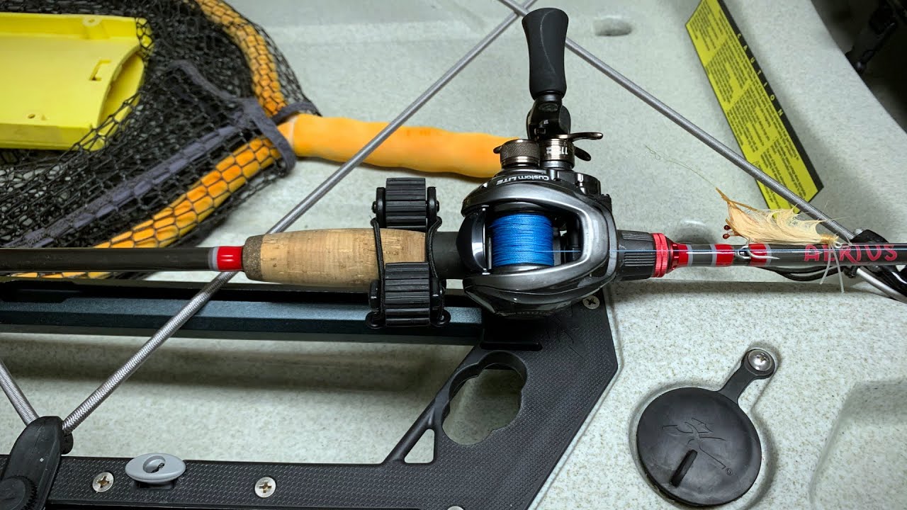 Horizontal Rod Storage for my 2022 Hobie Outback