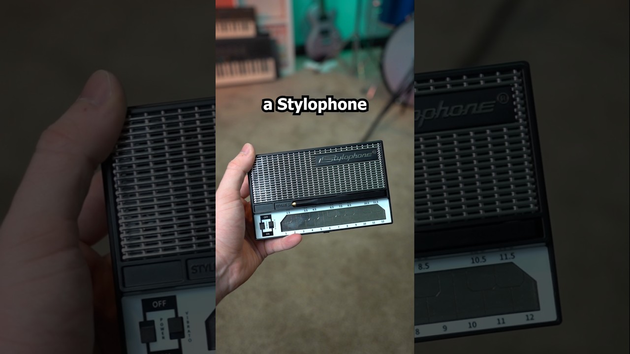🔥Is this the best Synth from the 60's? #stylophone #music #instrument #viralvideo #youtubeshorts #yt
