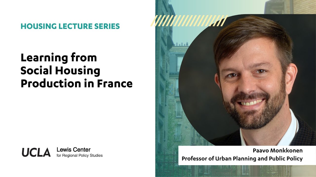 Learning from Social Housing Production in France with Paavo Monkkonen