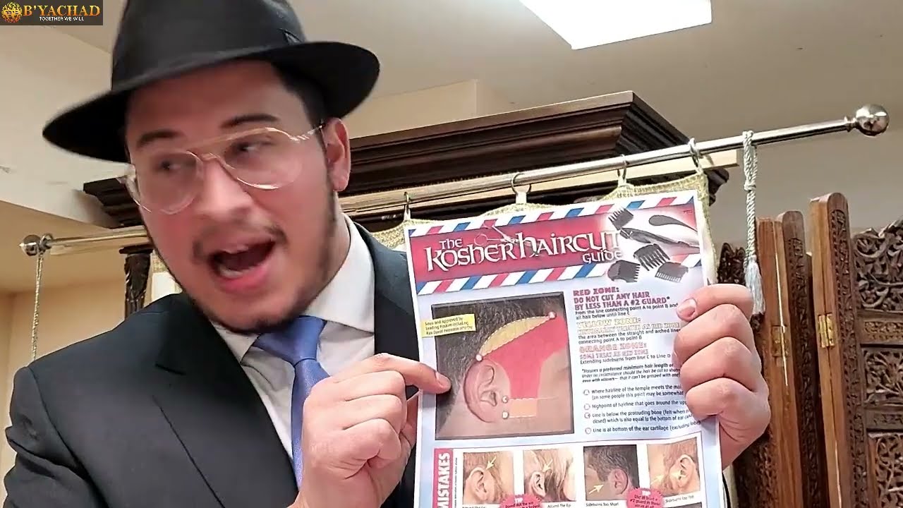 Laws Of Trimming The Sideburns: Are You Getting A Kosher Haircut?! Rabbi Tomer Zino 5782