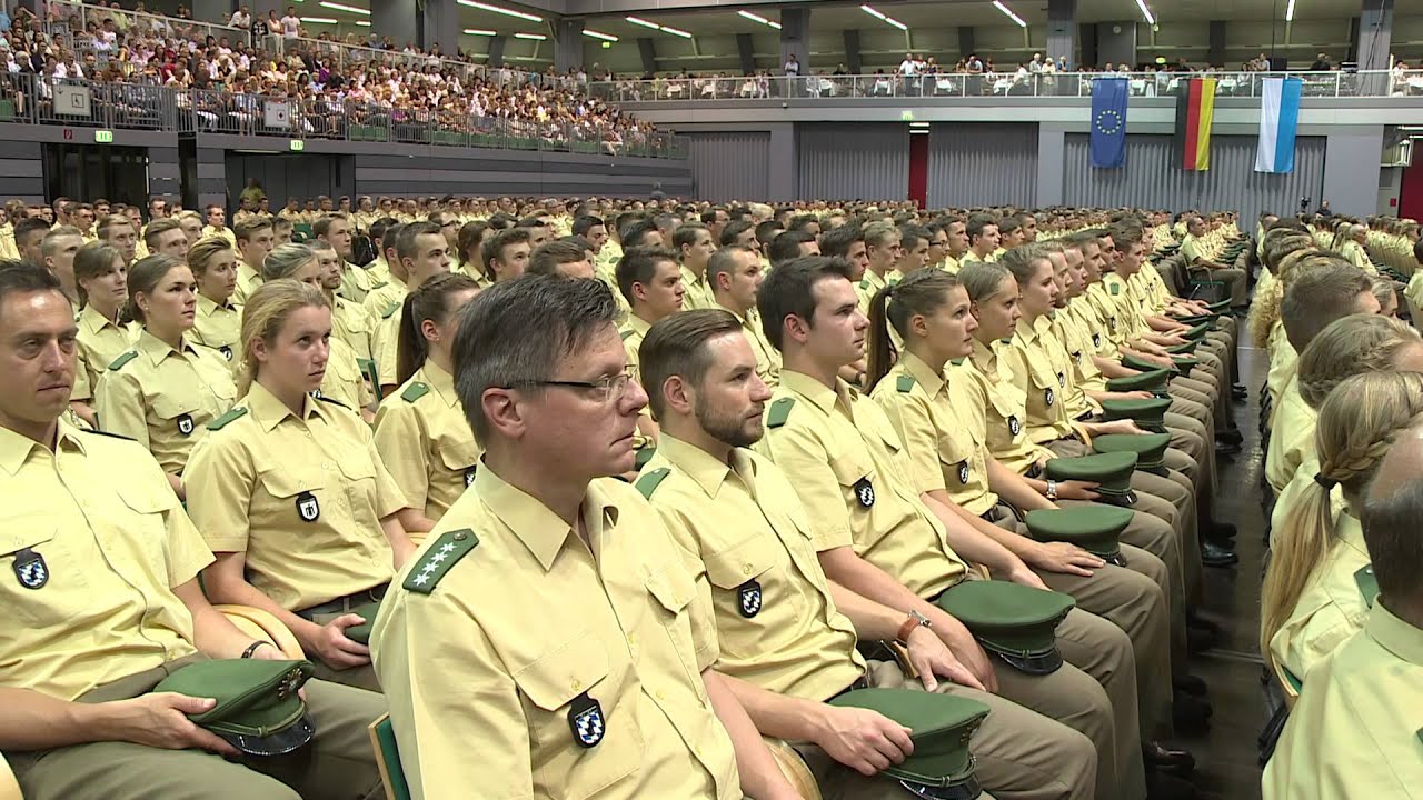 Vereidigungsfeier der Bayerischen Polizei 2015 - Bayern