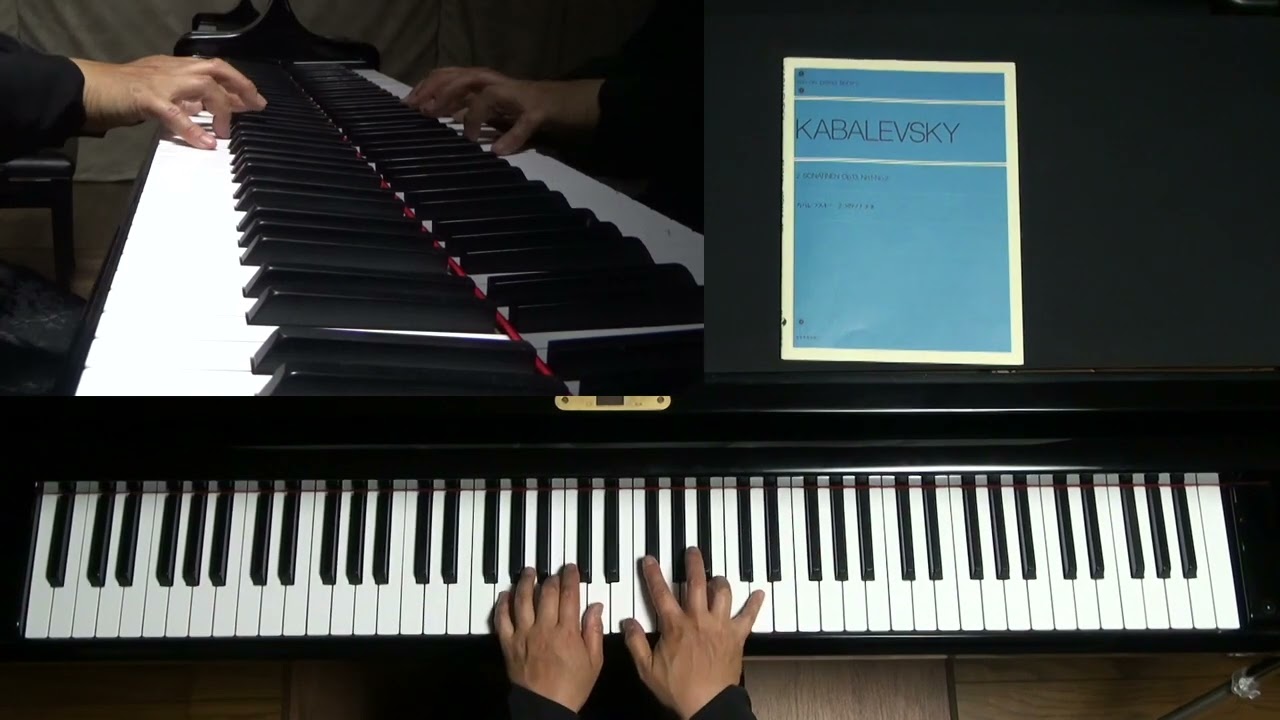 カバレフスキー ソナチネ Op.13-1 第1楽章／Kabalevsky Sonatina Op.13, No.1 - 1st Movement