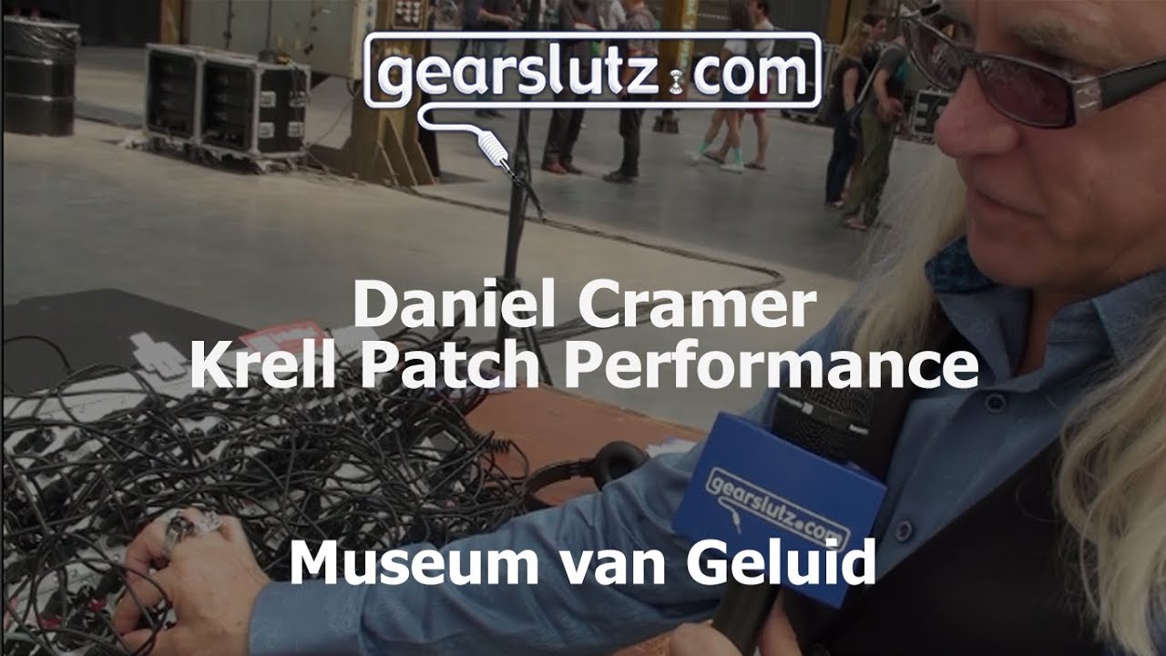 Daniel Cramer - performance Krell Music @ Museum van Geluid