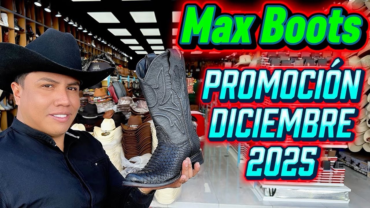 Botas Exóticas Max Boots En Leon Guanajuato promoción Diciembre 2025 Max Boots Exotic Boots in Leon 