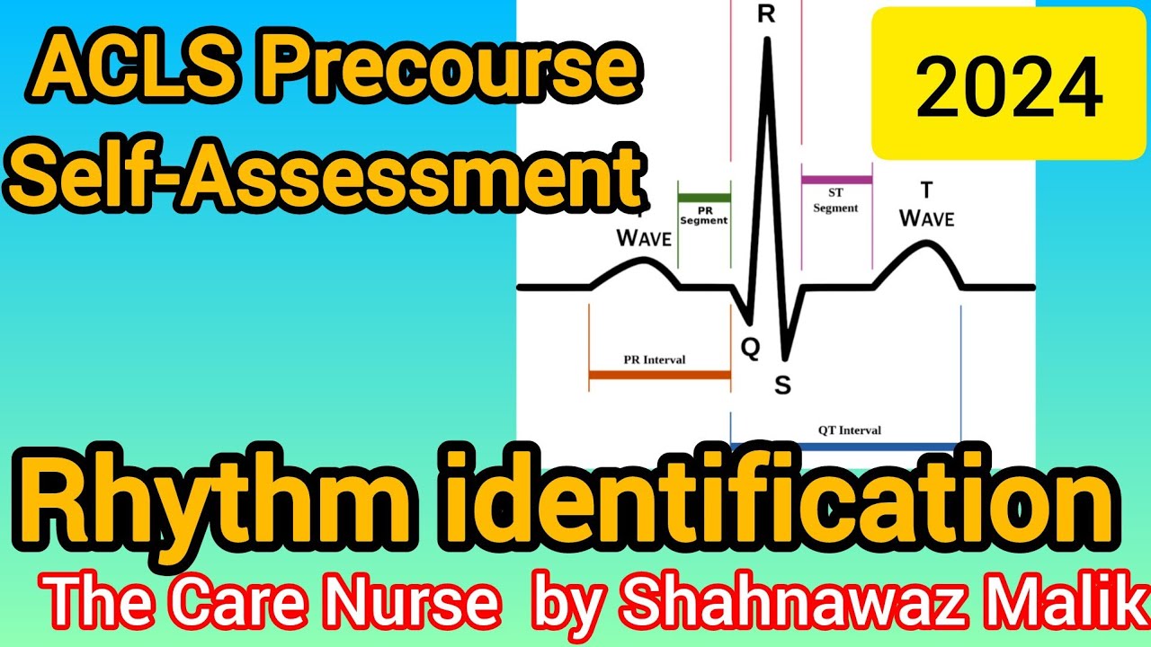 | ACLS Precourse | Self-Assessment and Precourse Work | Rhythm Identification |