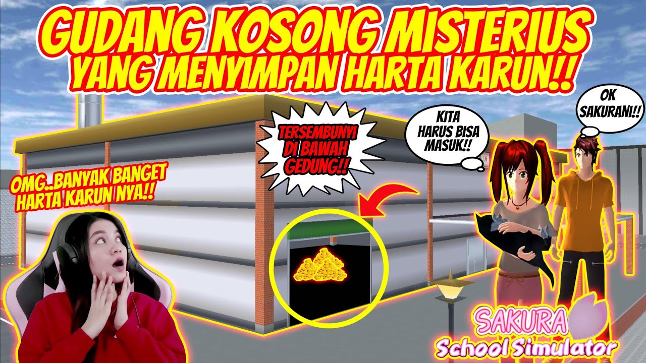 PEMBUKTIKAN APAKAH GUDANG MISTERIUS BENAR MENYIMPAN HARTA KARUN?? SAKURA SCHOOL SIMULATOR - PART 167