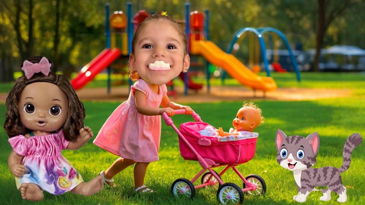 Eva Baby Alive Parka Getirdi ve Kışkırtma Yapıyor 🤪🍭🧩💕