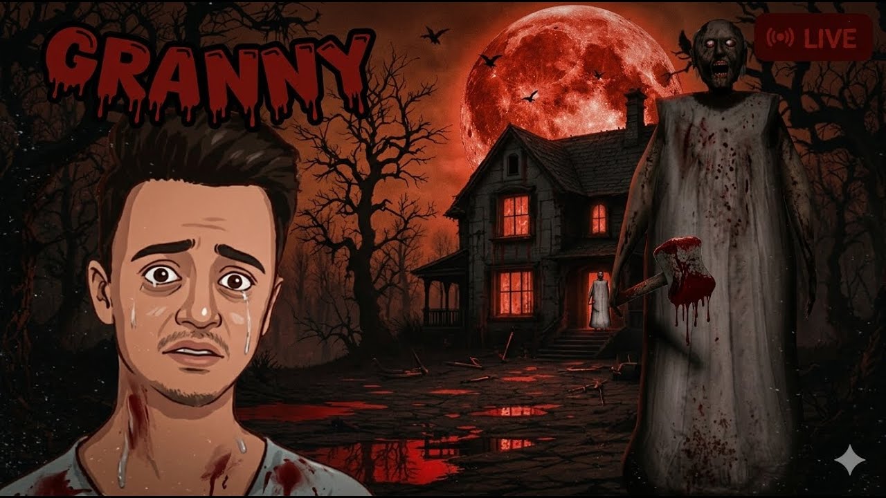 Granny Live Gaming | Granny Gameplay video live | Horror Escape game
