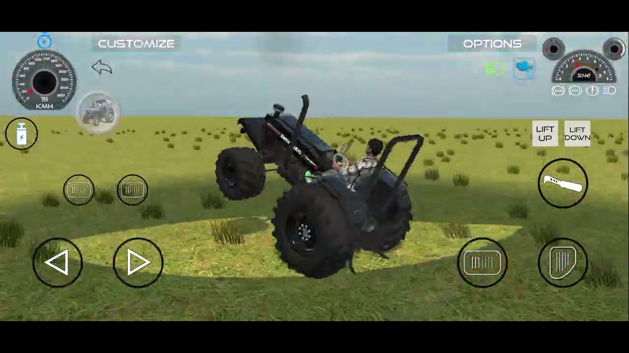 Modified 💀 tractor full game play 💫✨💀. Video 