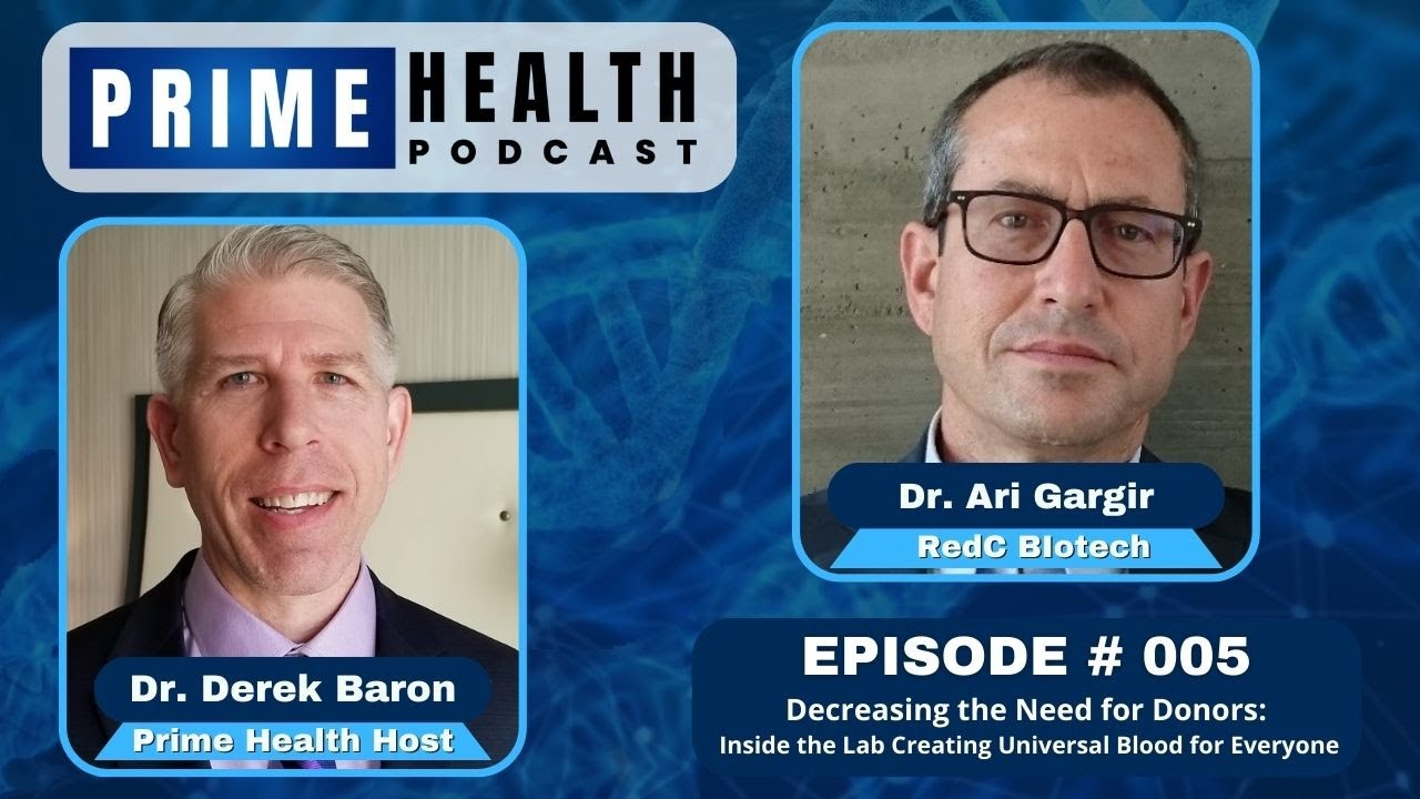 Innovating Blood Supply – Talk with Dr. Ari Gargir