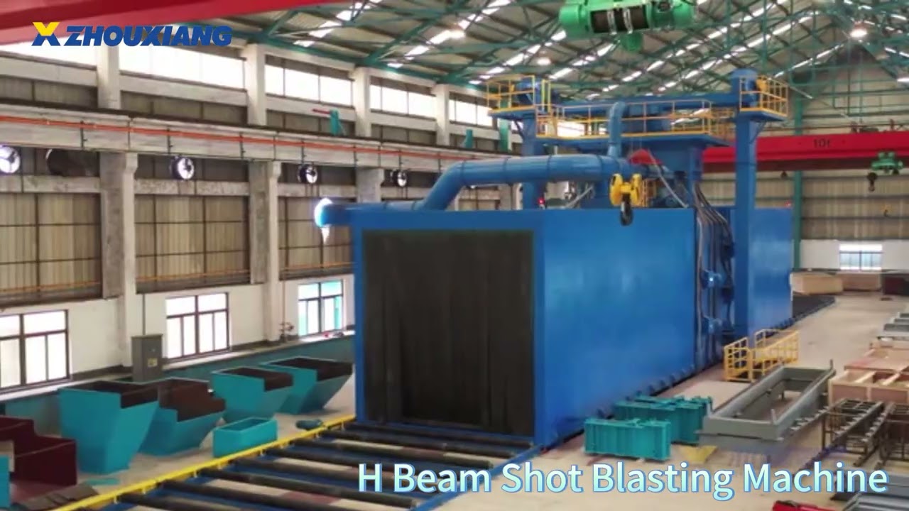 H Beam Shot Blasting Machine
