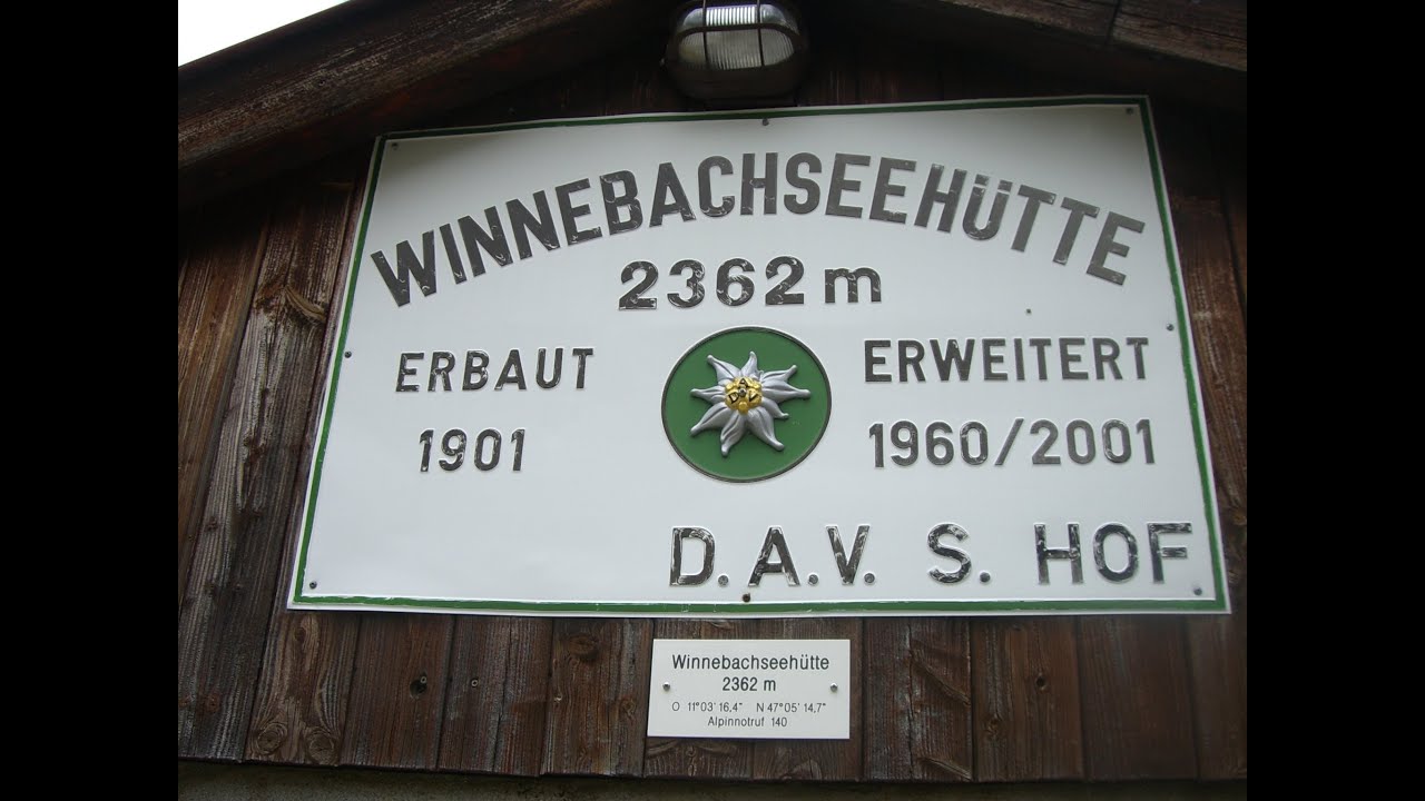 4 Tage Hüttenwanderung - Ötztal - Stubaier Alpen - Dortmunder - Schweinfurter - Winnebachsee