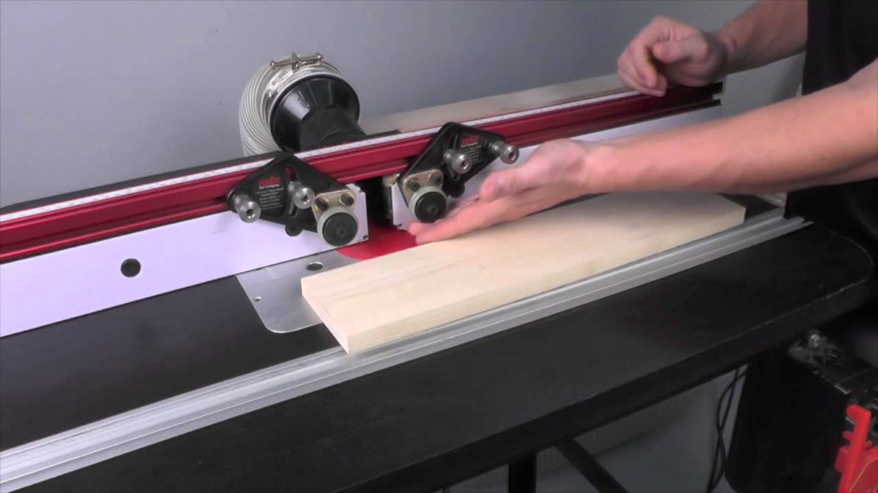Infinity Cutting Tools - Jessem Clear Cut Router Table Stock Guides