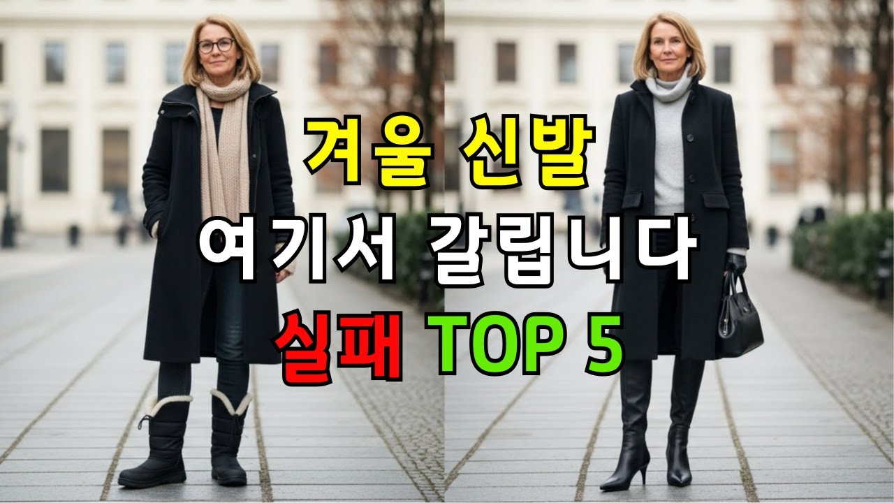 중년 여성 겨울 신발 실패 5가지｜이건 피하세요 #중년여성패션 #겨울신발 #겨울코디실수 #중년코디 #부츠고르기 #겨울패션팁 #중년스타일링 #겨울룩 #랄라라패션뷰티 #랄라라room