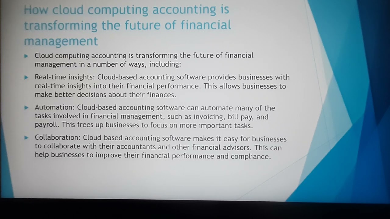 Unveiling the Future Cloud Accounting Revolution  Rajeev Technology