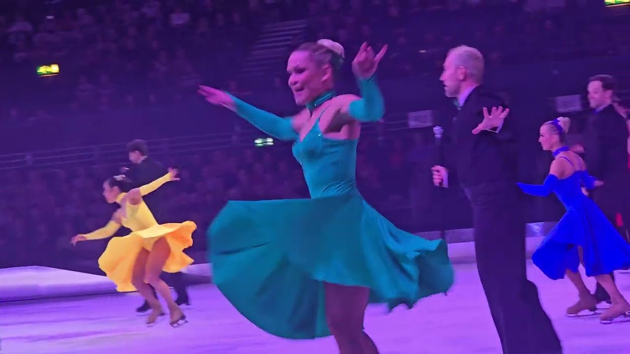 Puttin on the Ritz section of The Torvill & Dean's Our Last Dance - 50th Anniversary Tour