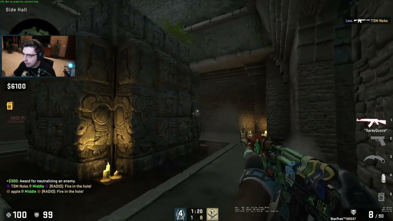 Shroud gets outplayed in CSGO
